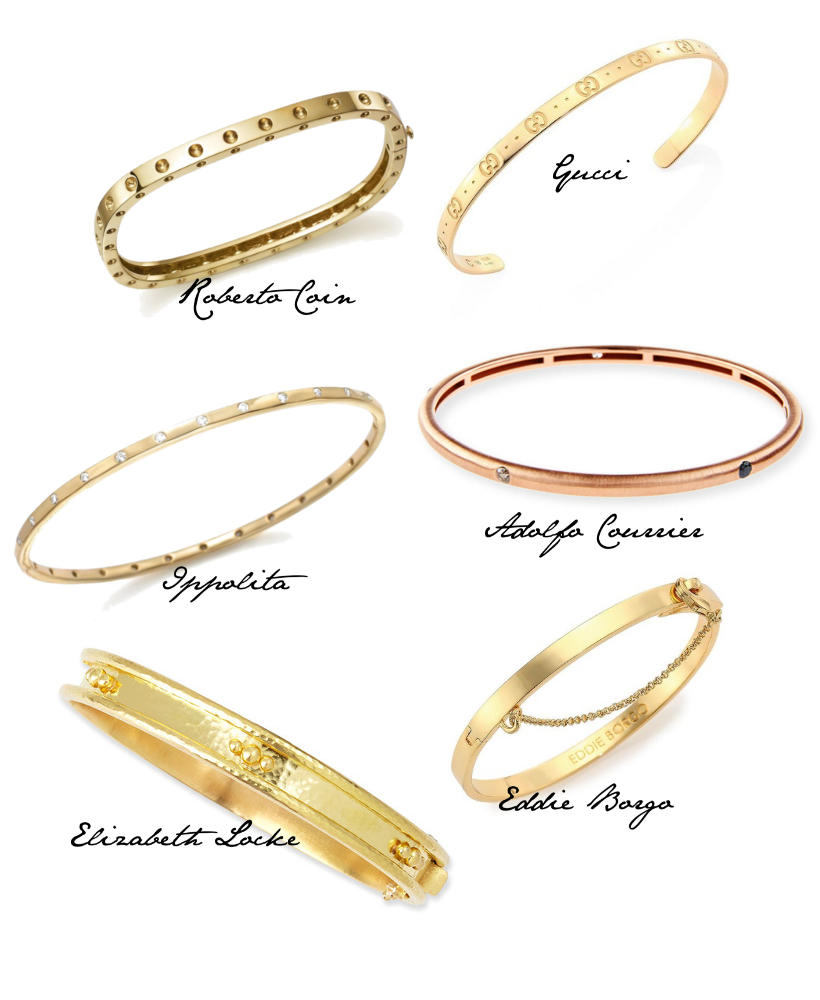 gold bracelet similar to cartier love